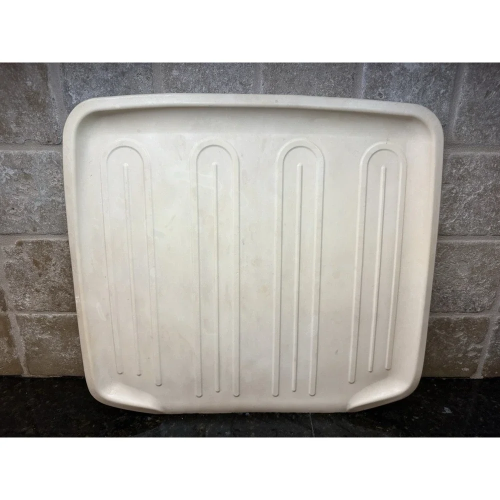 Vintage Rubbermaid‎ Dish Draining Tray - Almond/Beige - Model 1180 - Firm Rubber